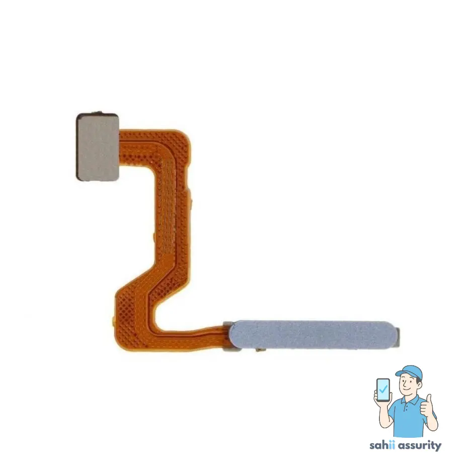Fingerprint Sensor with Flex Cable for Oppo A52 White thumbnail